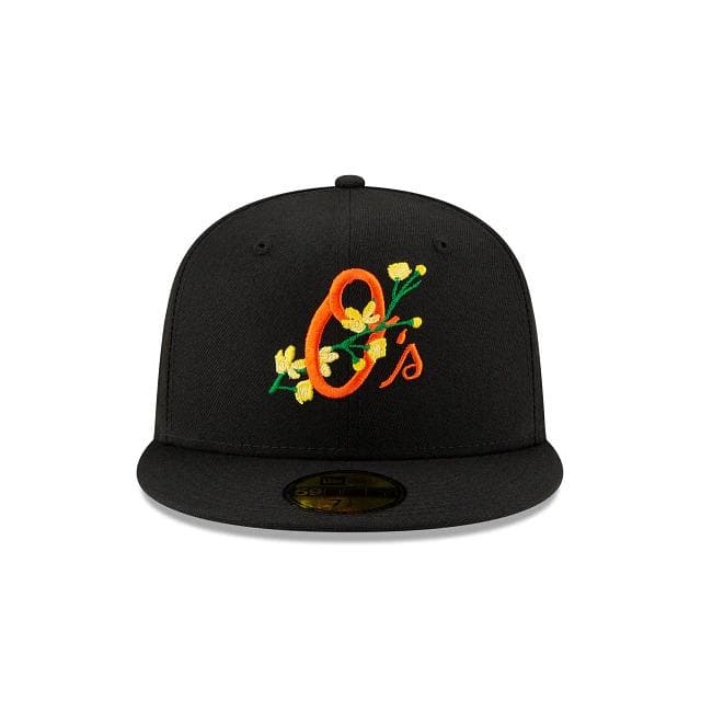 New Era Baltimore Orioles Side Patch Bloom 59FIFTY Fitted Hat