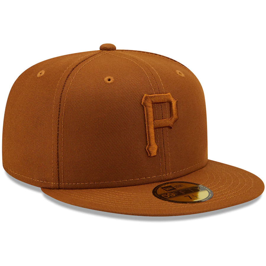 New Era Pittsburgh Pirates Brown Color Pack 59FIFTY Fitted Hat