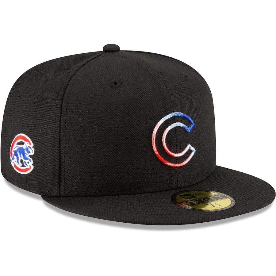 New Era Chicago Cubs Gradient Feel Black 59FIFTY Fitted Hat