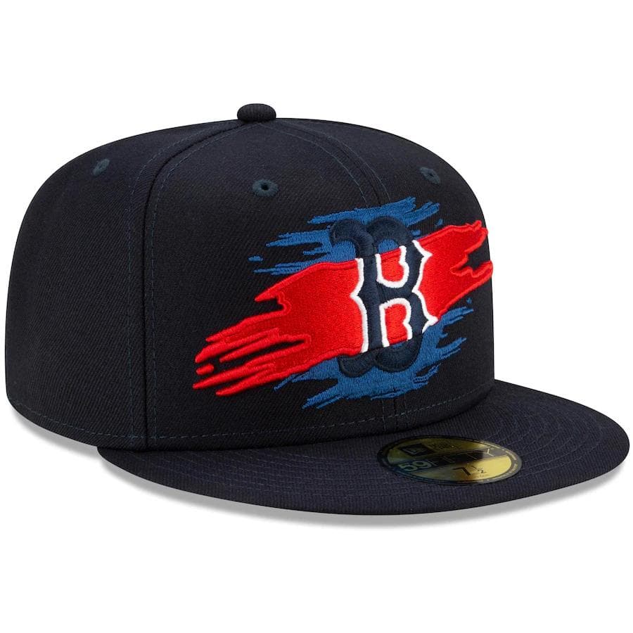 New Era Boston Red Sox Logo Tear 59FIFTY Fitted Hat