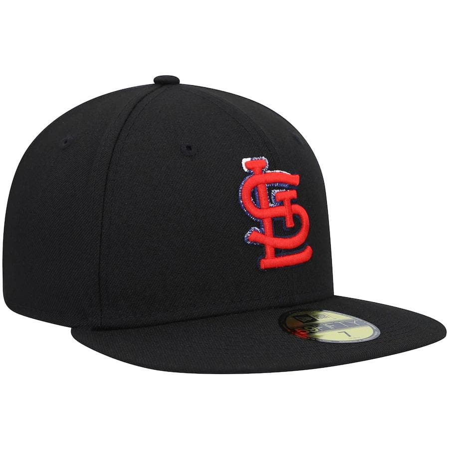 New Era St. Louis Cardinals Black Color Dupe 59FIFTY Fitted Hat