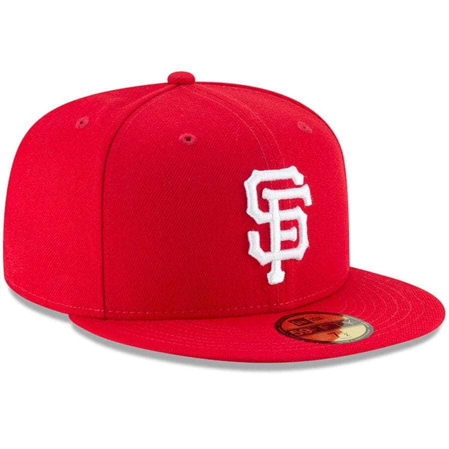 New Era San Francisco Giants Red 59FIFTY Fitted Hat