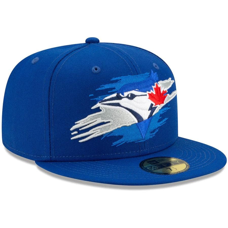 New Era Toronto Blue Jays Logo Tear 2021 59FIFTY Fitted Hat