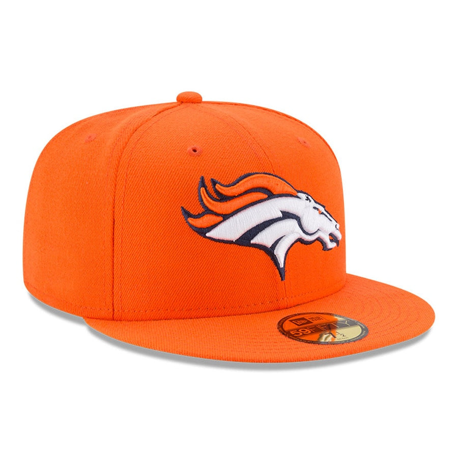 New Era Denver Broncos Orange Omaha 59FIFTY Fitted Hat
