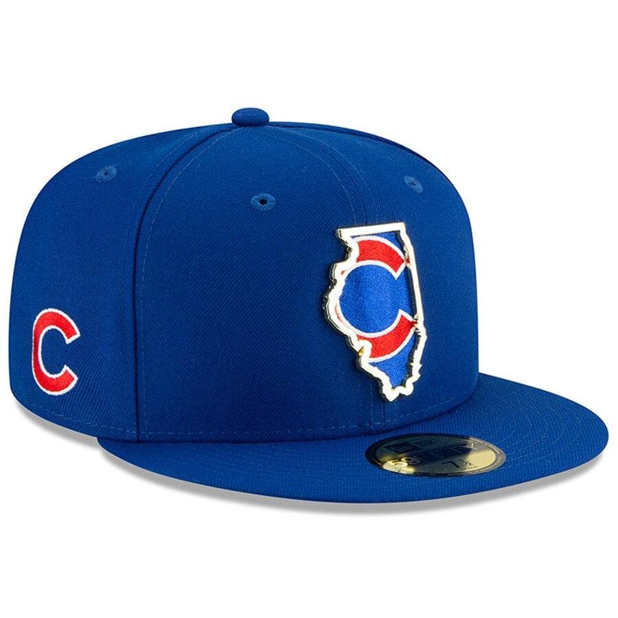 New Era Chicago Cubs Metal & Thread State 59FIFTY Fitted Hat