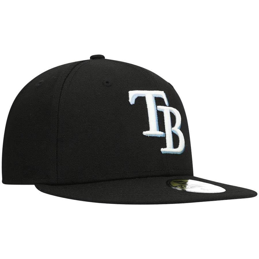 New Era Tampa Bay Rays Black Color Dupe 59FIFTY Fitted Hat