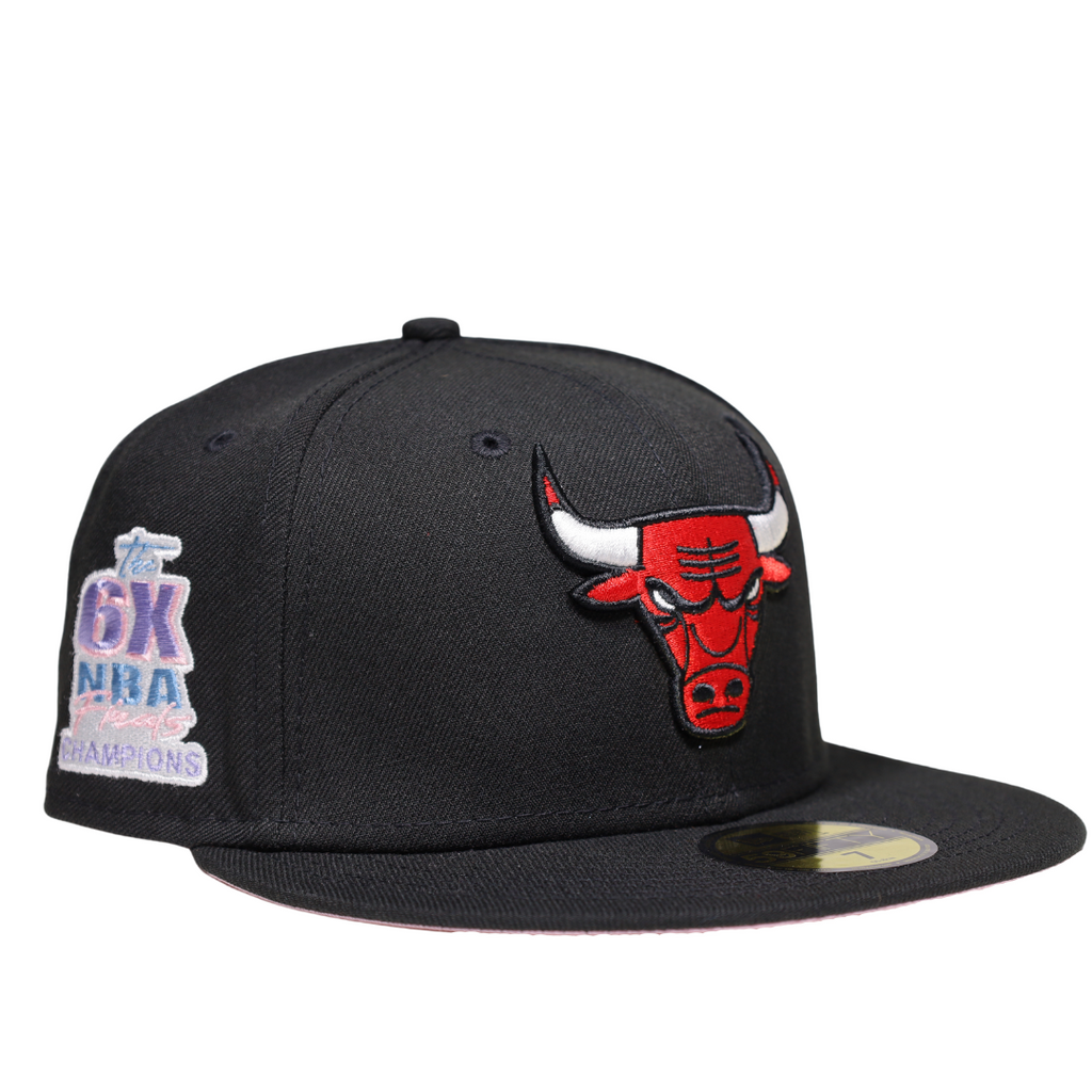 Chicago Bulls Mitchell & Ness Rainbow Sherbert Snapback Hat - Pink