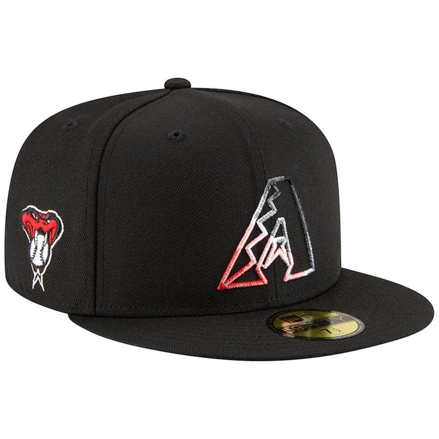 New Era Arizona Diamondbacks Gradient Feel Black 59FIFTY Fitted Hat