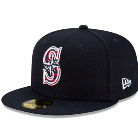 New Era Seattle Mariners Independence Day 2021 59FIFTY Fitted Hat