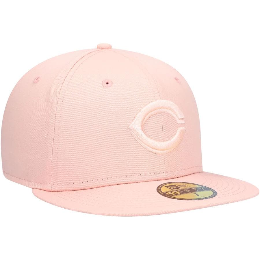 New Era Cincinnati Reds Pink Tonal Blush Sky 59FIFTY Fitted Hat
