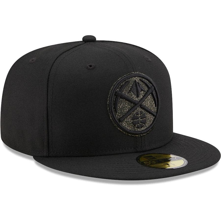 New Era Denver Nuggets Logo Spark 2021 59FIFTY Fitted Hat