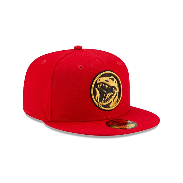 New Era Red Power Rangers 59FIFTY Fitted Hat