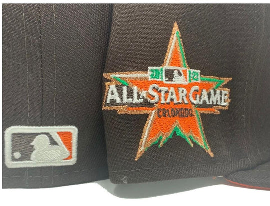 New Era Colorado Rockies 2021 All-Star Game Deep Brown “Autumn Collection” 59FIFTY Fitted Hat