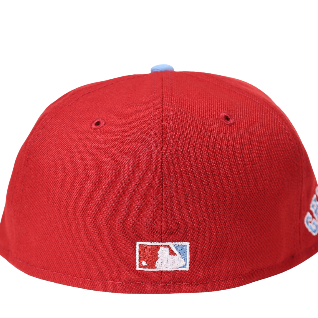 New Era Chicago White Sox Retro Burgundy/Sky Blue 59FIFTY Fitted Hat