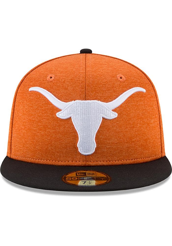 New Era Texas Longhorns Orange 59Fifty Fitted Hat