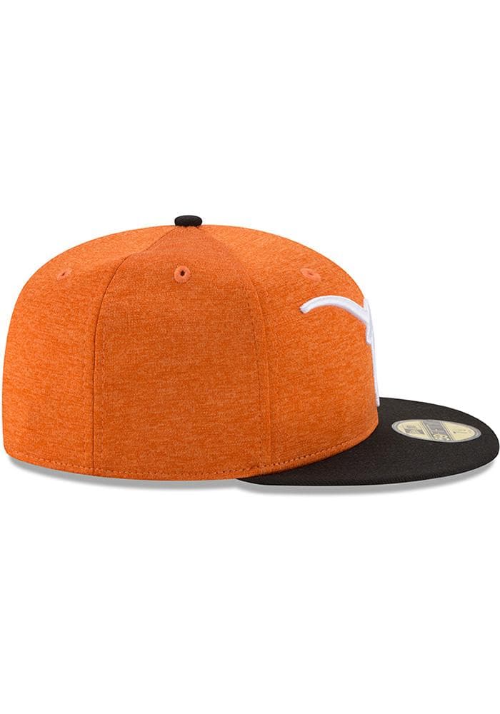 New Era Texas Longhorns Orange 59Fifty Fitted Hat