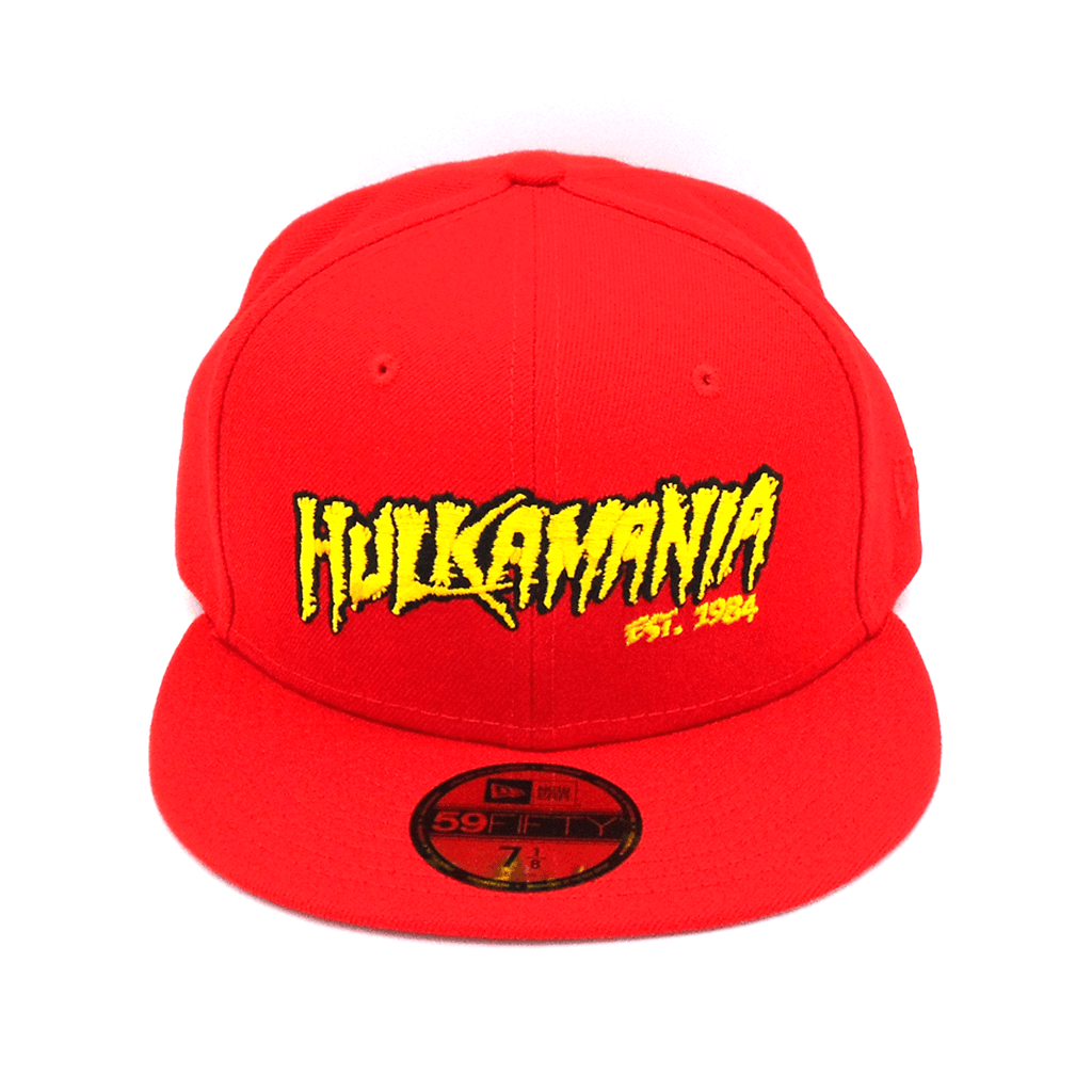 New Era Hulk Hogan Red "Hulkamania" 59Fifty Fitted Hat