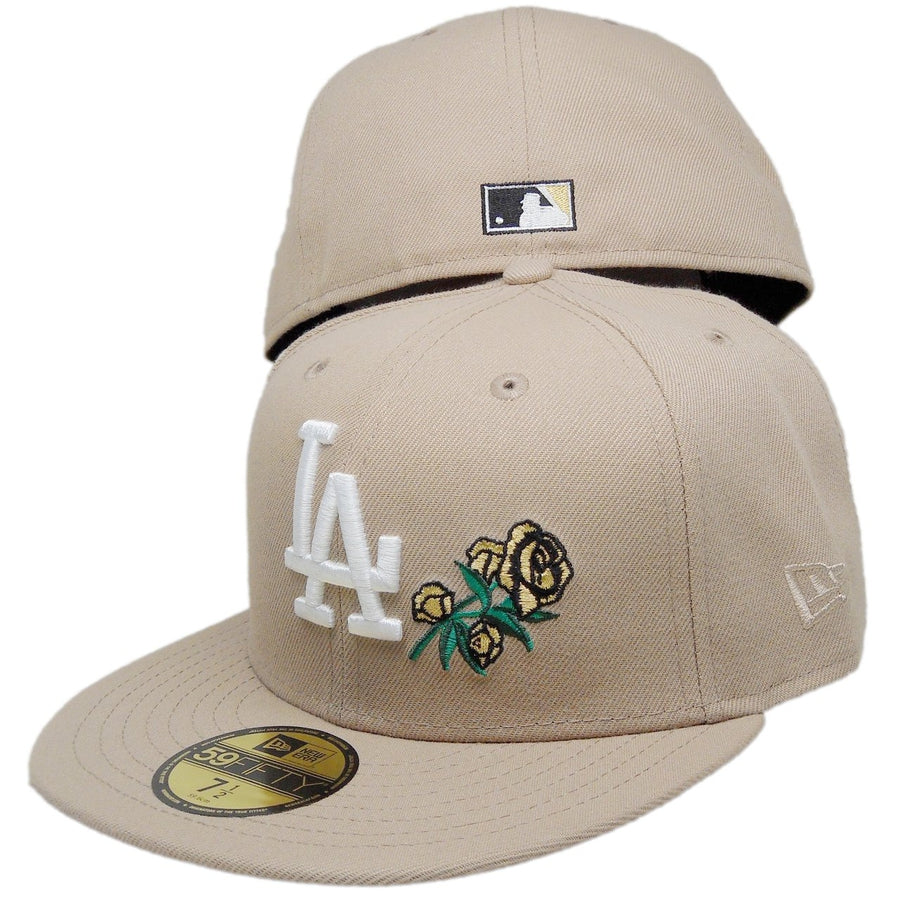 New Era Los Angeles Dodgers Camel Rose 60th Anniversary 59FIFTY Fitted Hat