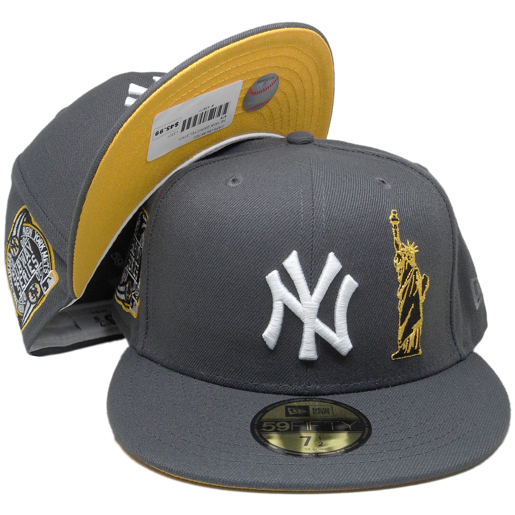 New Era New York Yankees Graphite Subway Series Lady Liberty 59FIFTY Fitted Hat