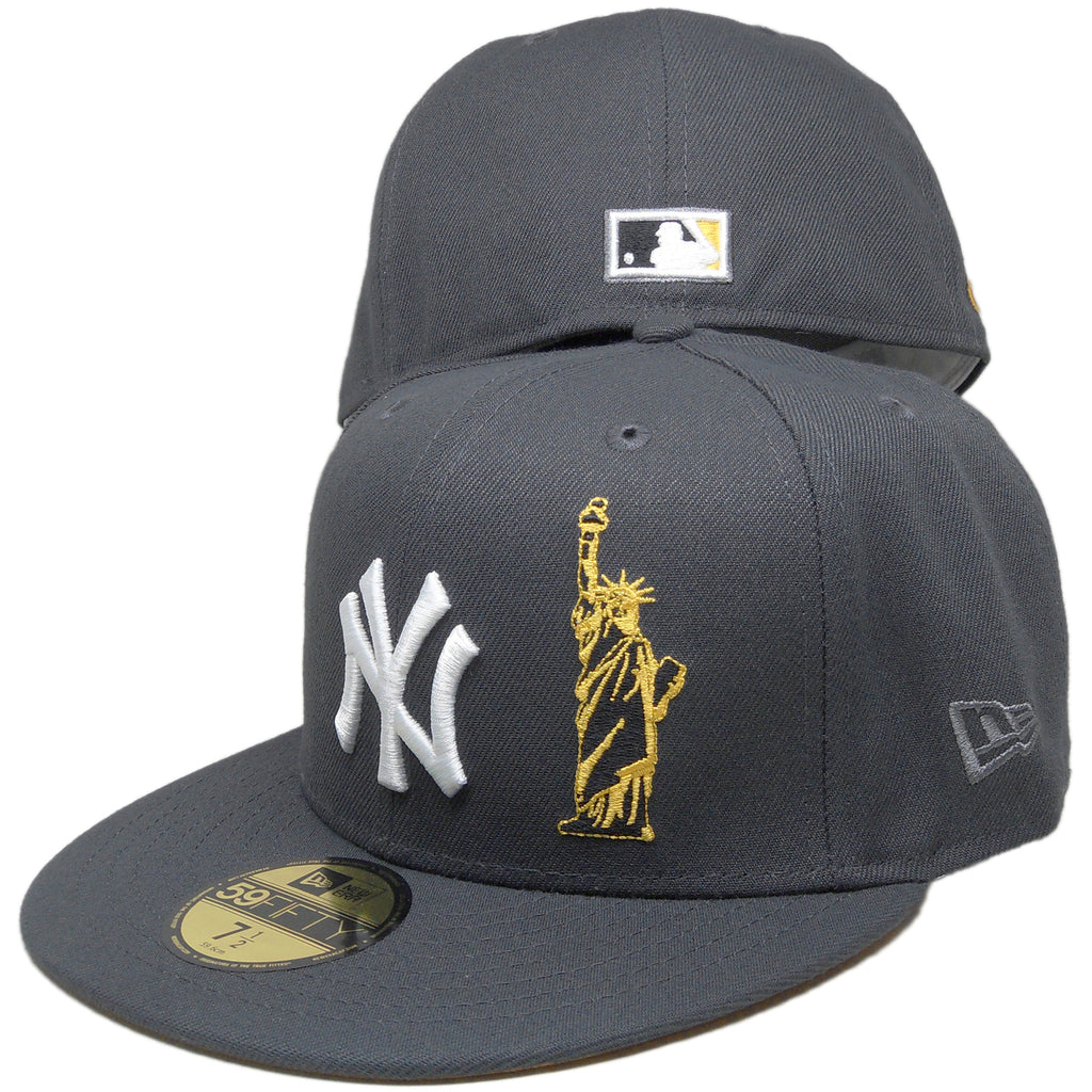 New Era New York Yankees Graphite Subway Series Lady Liberty 59FIFTY Fitted Hat