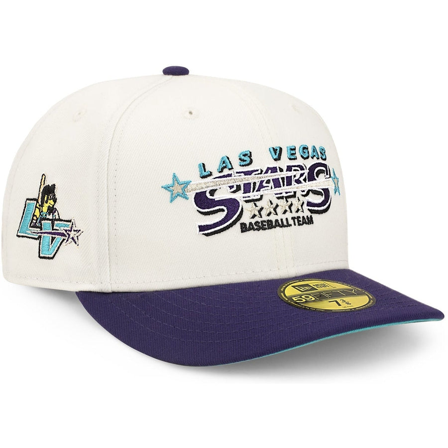 New Era Las Vegas Stars Chrome/Purple 59FIFTY Fitted Hat