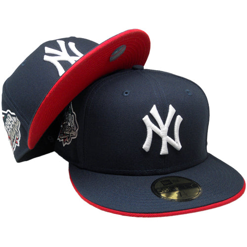 New Era New York Yankees Navy 1999 World Series Red Undervisor 59FIFTY Fitted Hat
