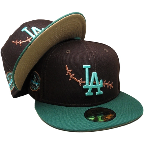 New Era Los Angeles Dodgers Dark brown/Dark Green 50th Anniversary 59FIFTY Fitted Hat