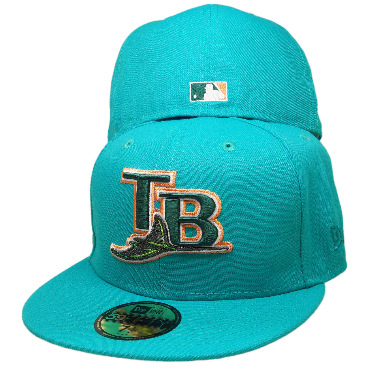New Era Tampa Rays Teal/Orange Tropicana Field 59FIFTY Fitted Hat