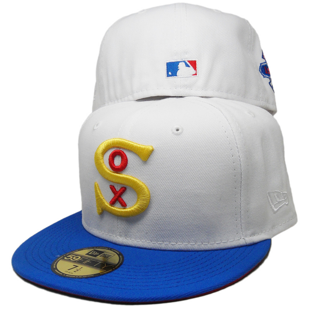 New Era Chicago White Sox White/Blue/Red 1917 World Series 59FIFTY Fitted Hat