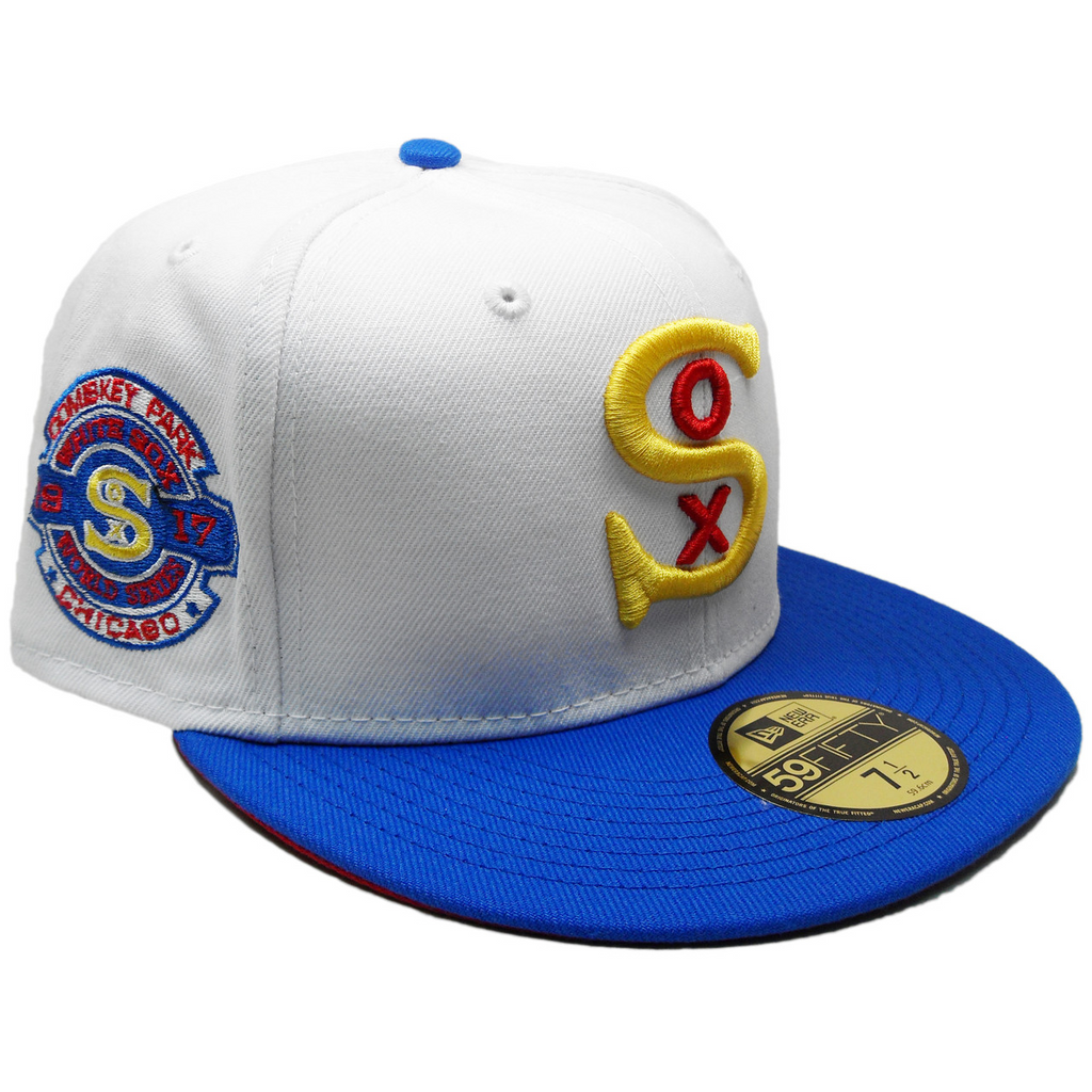New Era Chicago White Sox White/Blue/Red 1917 World Series 59FIFTY Fitted Hat