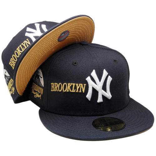 New Era New York Yankees Navy, Gold & White "Brooklyn" 59FIFTY Fitted Hat