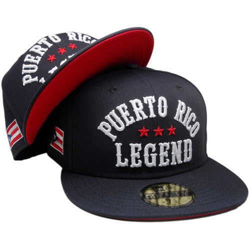 New Era Puerto Rico Legend Navy Mi Orgullo 59FIFTY Fitted Hat