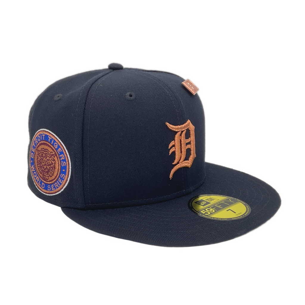 New Era Detroit Tigers Navy/Copper World Series 59FIFTY Fitted Hat