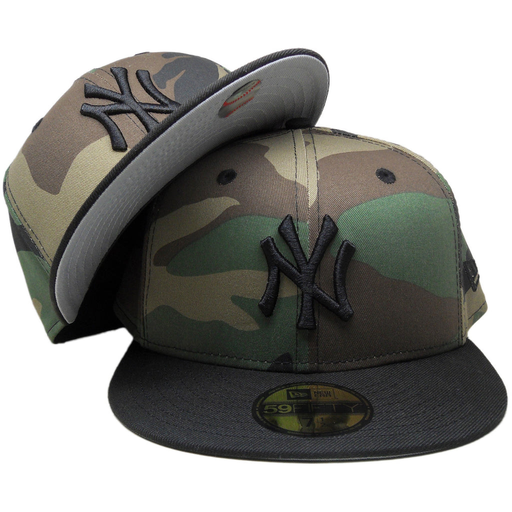 New Era New York Yankees Camouflage Grey UV 59FIFTY Fitted Hat