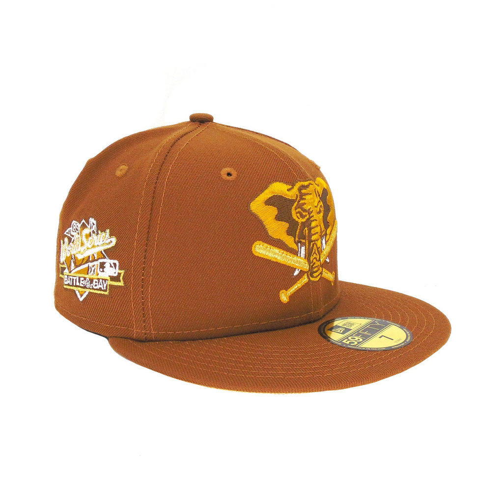 New Era Oakland Athletics Bronze 1989 World Series Battle of The Bay 59FIFTY Fitted Hat