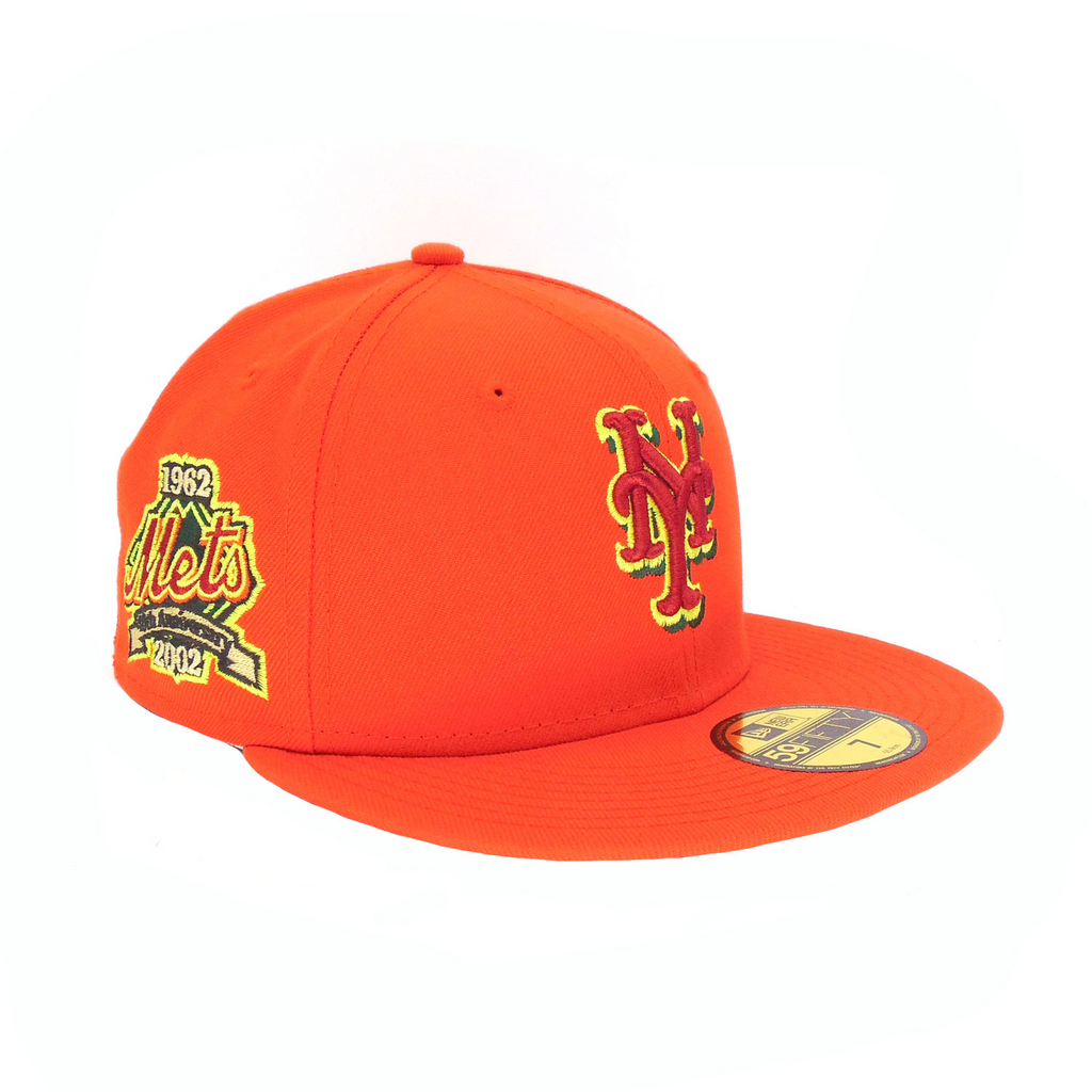 New Era New York Mets Orange/Red 40th Anniversary 59FIFTY Fitted Hat