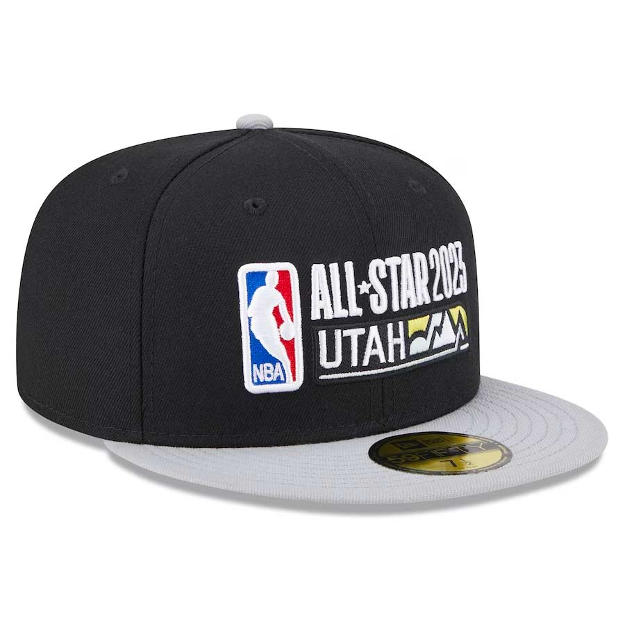 New Era Utah Jazz 2023 All-Star Game Black 59FIFTY Fitted Hat