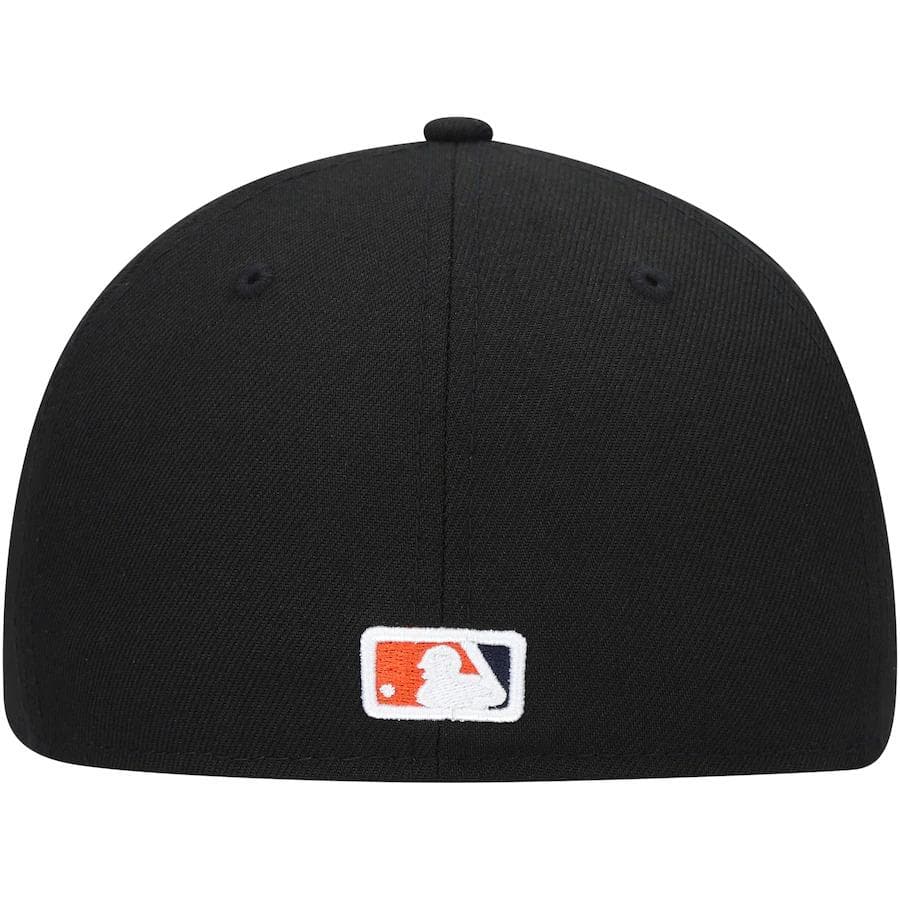 New Era Houston Astros Black Color Dupe 59FIFTY Fitted Hat