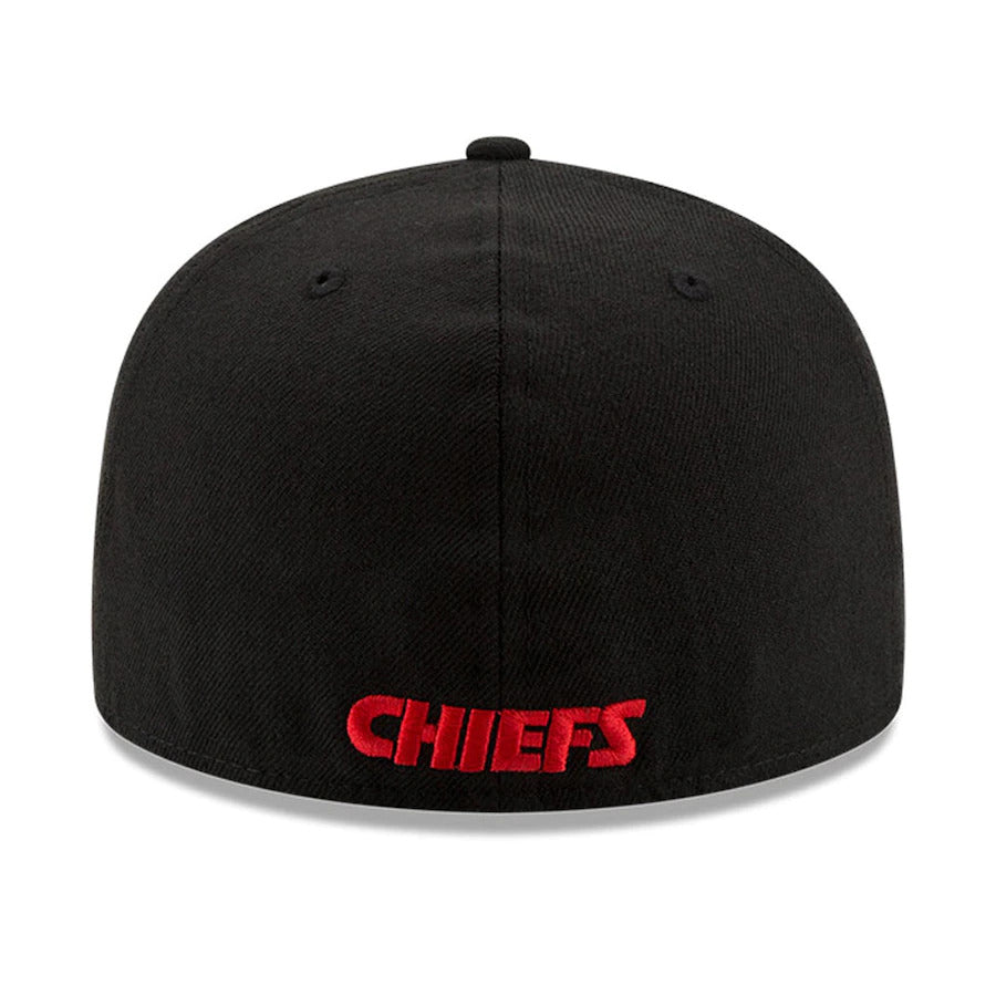 New Era Kansas City Chiefs Black Omaha 59FIFTY Fitted Hat