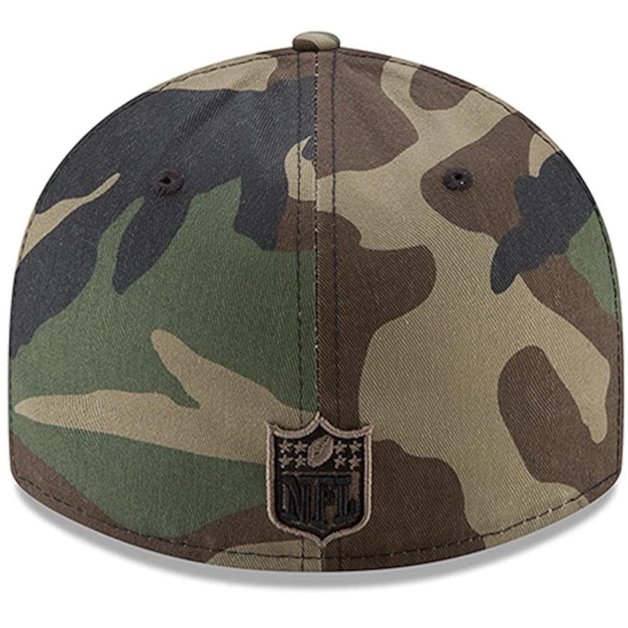 New Era Seattle Seahawks Woodland Camo Low Profile 59FIFTY Fitted Hat