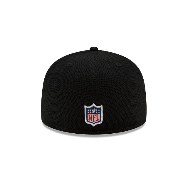 New Era Atlanta Falcons NFL Sideline Road 2021 Black 59FIFTY Fitted Hat