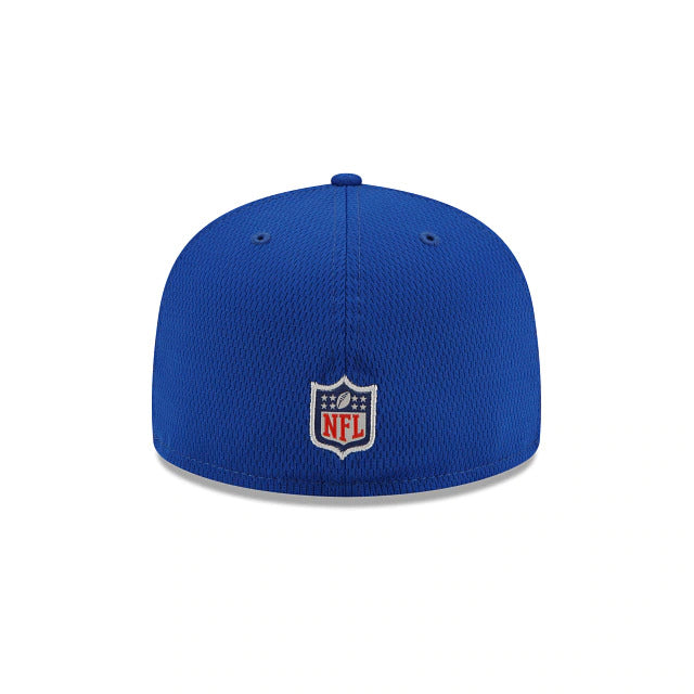 New Era New York Giants NFL Sideline Road 2021 Blue 59FIFTY Fitted Hat