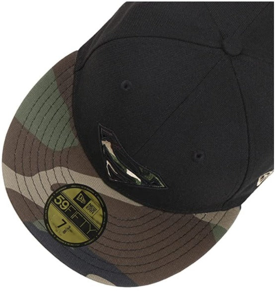 New Era Superman Black & Camouflage Marvel Comics 59FIFTY Fitted Hat
