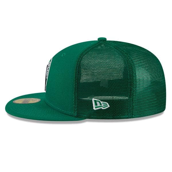 New Era Boston Celtics Green Mesh Back 59FIFTY Fitted Hat