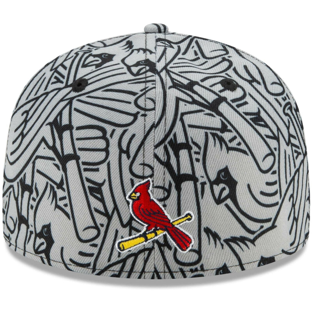 New Era St. Louis Cardinals Team Print 59Fifty Fitted Hat