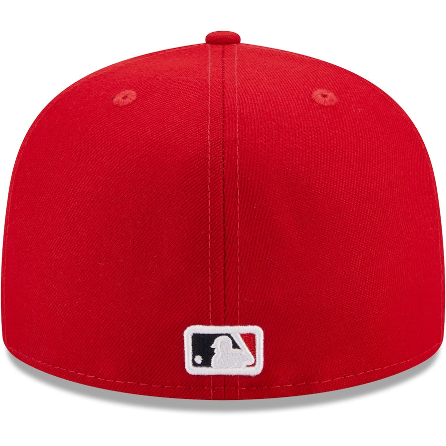 New Era Los Angeles Angels Red Logo Side 59FIFTY Fitted Hat