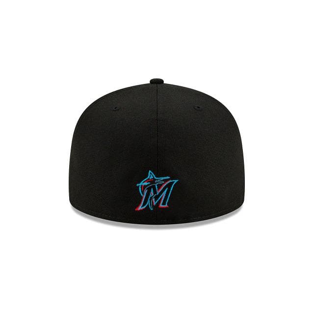 New Era Miami Marlins Side Patch Bloom 59FIFTY Fitted Hat