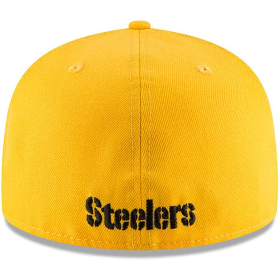 New Era Pittsburgh Steelers Omaha Yellow 59Fifty Fitted Hat