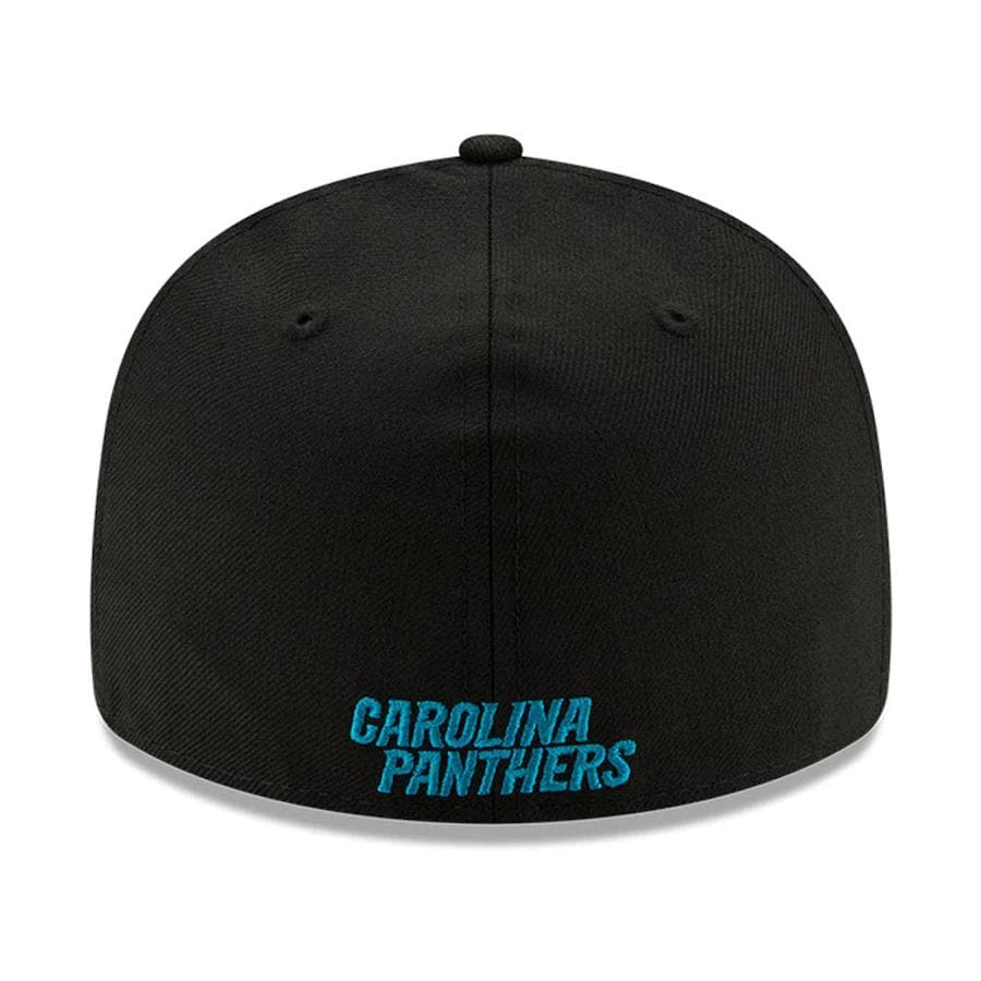 New Era Carolina Panthers Black Omaha Low Profile 59FIFTY Fitted Hat