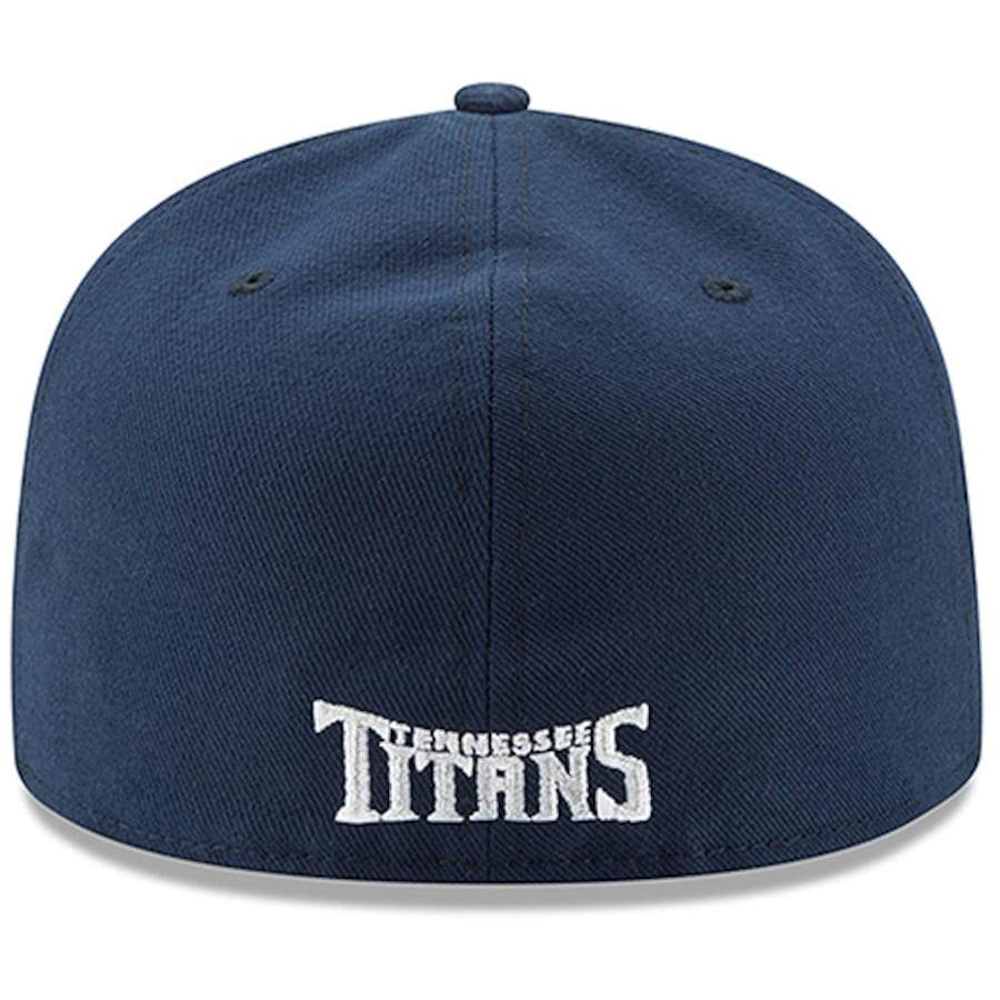 New Era Tennessee Titans Navy Blue Omaha 59FIFTY Fitted Hat